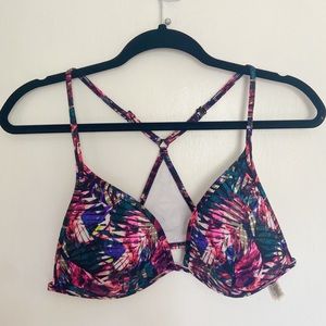 VS PINK Triangle PushUp Bikini Top🖤